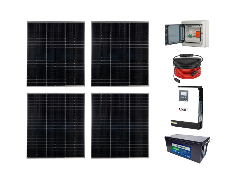 Kit solar de 1000Wh